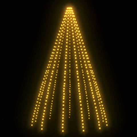 Guirlande lumineuse filet d'arbre de Noël 500 LED 500 cm
