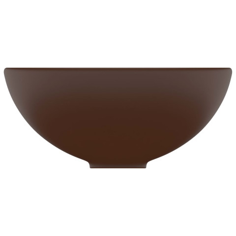 Lavabo rond - 32,5x14cm céramique - Couleur au choix