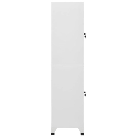 Armoire à casiers avec 2 compartiments 38 x 45 x 180 cm