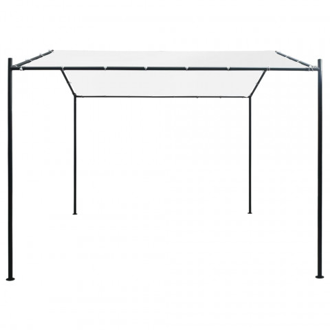 Belvédère 3x3x2,6 m blanc 180 g/m²