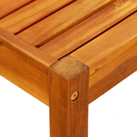 Table de jardin 85x57x29 cm bois d'acacia massif