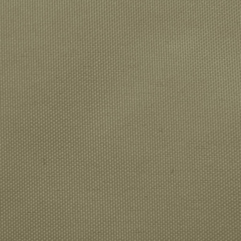 Voile de parasol tissu oxford carré 2,5x2,5 m beige