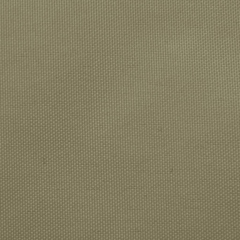 Voile toile d'ombrage parasol tissu oxford triangulaire 3,5 x 3,5 x 4,9 m - Couleur au choix