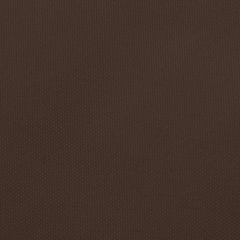 Voile de parasol tissu oxford carré 6x6 m marron