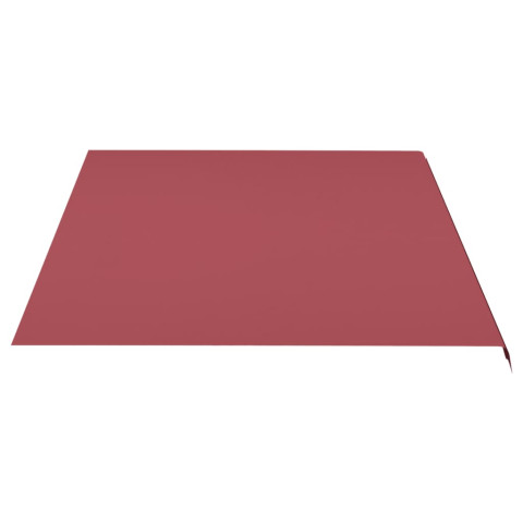 Tissu de remplacement pour auvent bordeaux rouge 5x3,5 m
