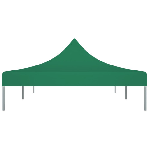 Toit de tente de réception 6x3 m vert 270 g/m²