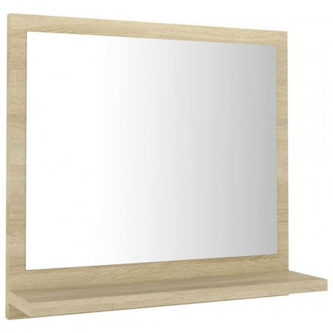 Miroir de salle de bain sonoma 40x10,5x37 cm - Couleur au choix