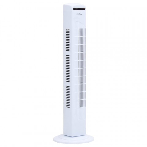 Ventilateur tour avec télécommande et minuterie Φ24x80 cm - Couleur au choix