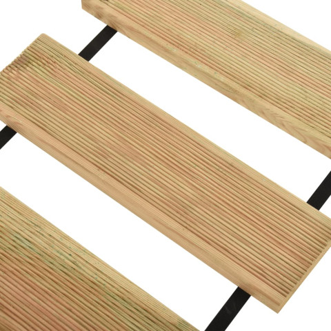 Rouleau de terrasse 50x300 cm bois de pin imprégné
