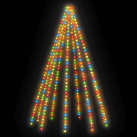  Guirlande lumineuse d'arbre de Noël 400 LED colorées 400 cm