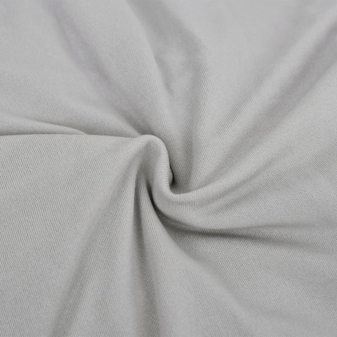 Housse extensible de canapé gris jersey de polyester