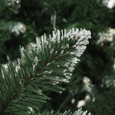  Arbre de Noël artificiel avec LED et boules 150 cm