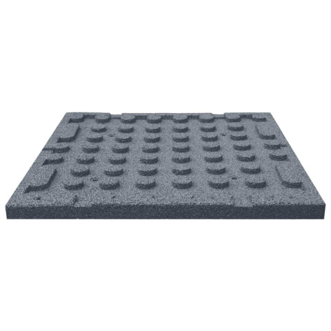 Carreaux de protection antichoc caoutchouc 50x50x3cm - 18 pièces - Couleur au choix