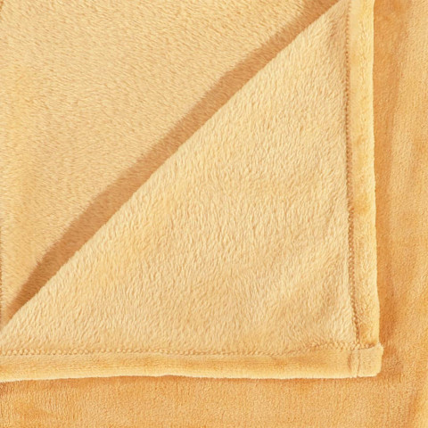 Couverture plaid 150x200 cm polyester - Couleur au choix