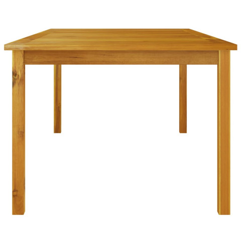 Table de jardin 200x100x74 cm bois d'acacia solide