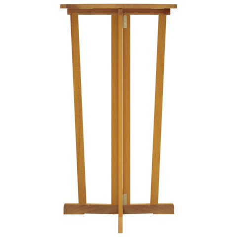 Table de bar 90x65x105 cm bois de teck solide