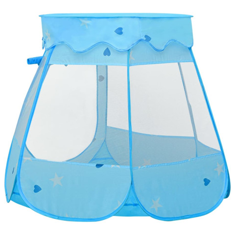 Tente de jeu pour enfants bleu 102x102x82 cm