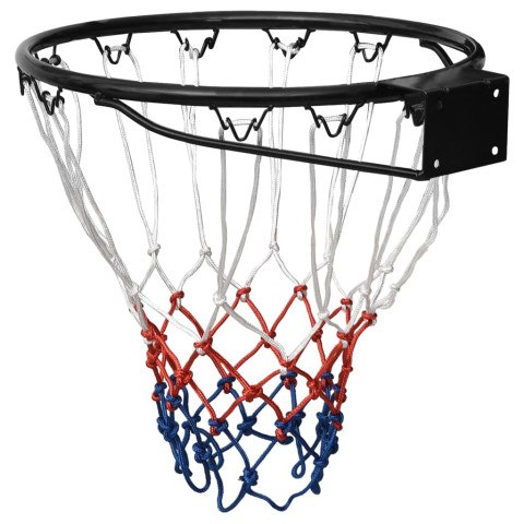 Cerceau de basket noir 39 cm acier