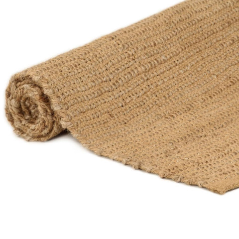 Tapis rectangulaire naturel 180x250 cm jute