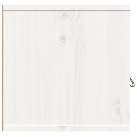 Armoire murale 80x30x30 cm bois de pin massif - Couleur au choix