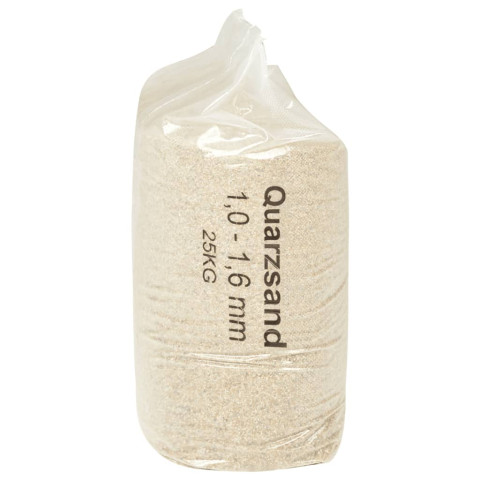 Sable filtrant 25 kg 1,0-1,6 mm