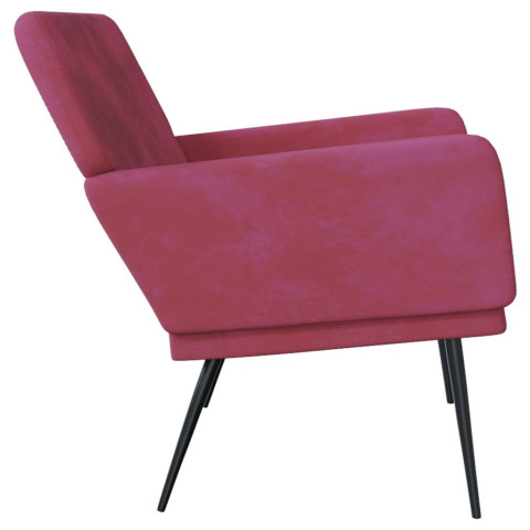 Banc 108x79x79 cm velours - Couleur au choix