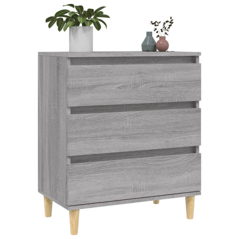 Buffet sonoma gris 60x35x70 cm bois d'ingénierie