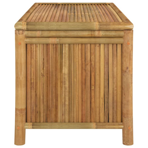 Boîte de rangement de jardin 110x52x55 cm bambou