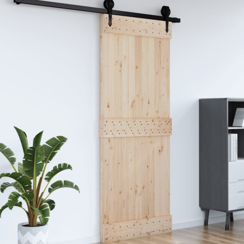 Porte narvik 80x210 cm bois massif de pin