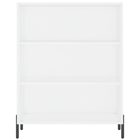 Armoire à étagères blanc 69,5x32,5x90 cm bois d'ingénierie