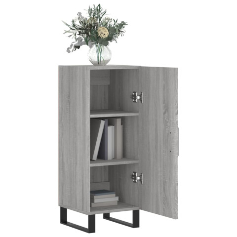 Buffet sonoma gris 34,5x34x90 cm bois d'ingénierie