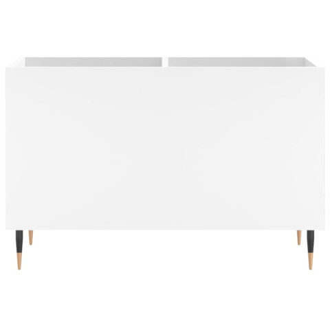 Armoire à disques blanc 74,5x38x48 cm bois d'ingénierie