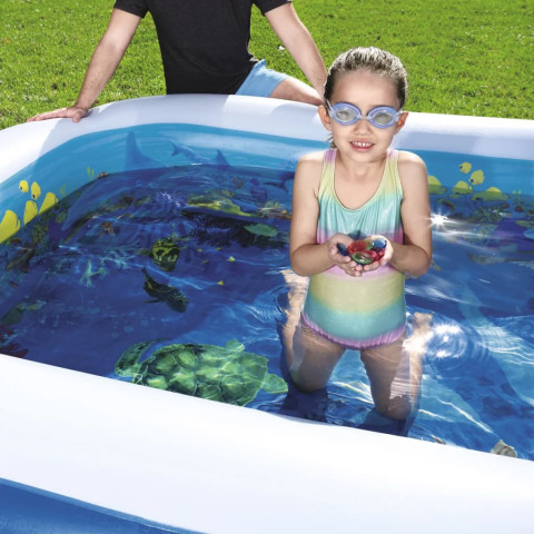 Piscine gonflable aventure sous-marine 54177