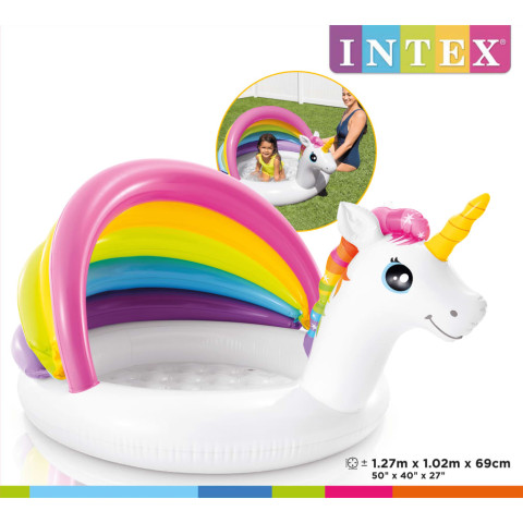 Piscine pour bébé unicorn 127x102x69 cm