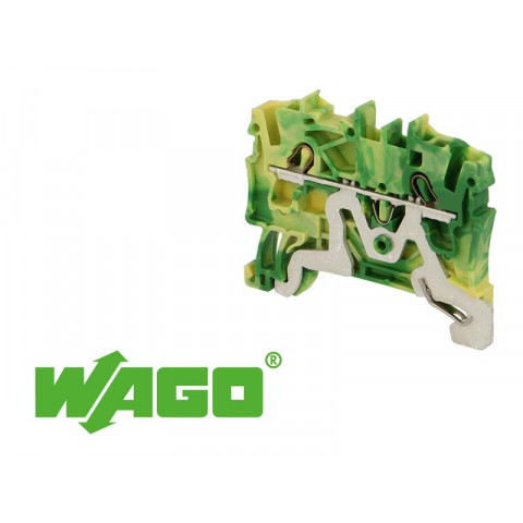 Bornes de jonction rapide wago 2.5 mm² vert-jaune
