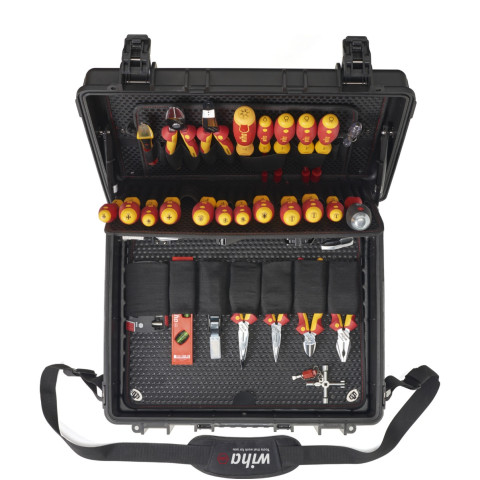 Jeu d'outils électricien Competence XL 81 pcs - WIHA - 40523
