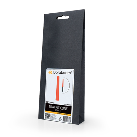 Baguette de signalisation Q2/Q3 jaune en silicone souple Suprabeam - SB950102