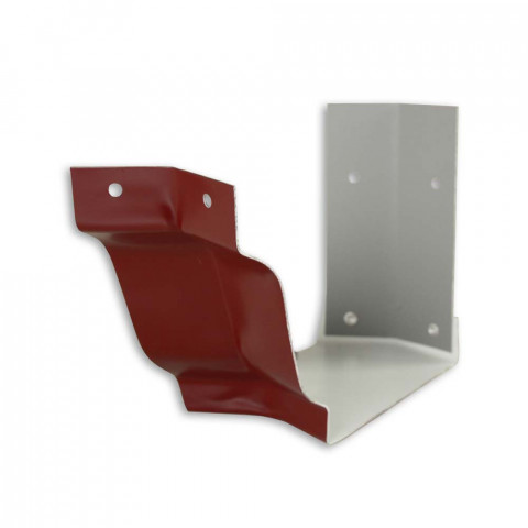 Angle 135° intérieur pour gouttière aluminium dév.300 coloris au choix