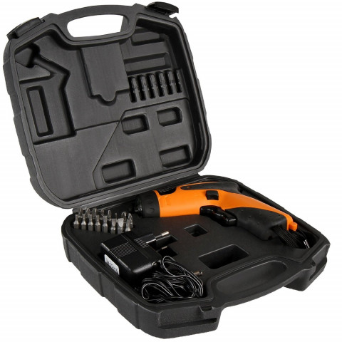 Mini visseuse tournevis électrique sans fil 3,6 volts avec embouts helloshop26 3401052
