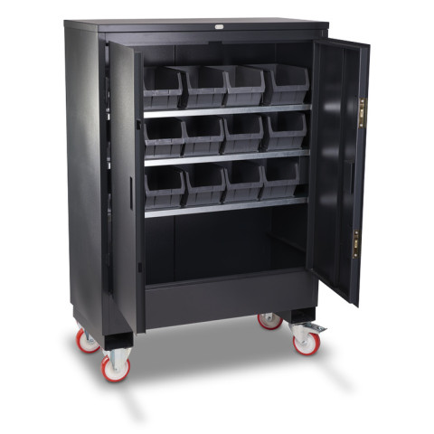 Armoire mobile fittings cabinet armorgard 1200x550x1750 mm - fc3