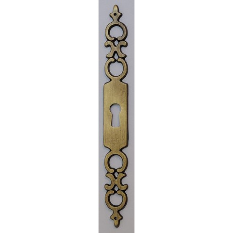 Entrée mixte 343 BROS 140mm - zamack vieux bronze - 343-Z-4