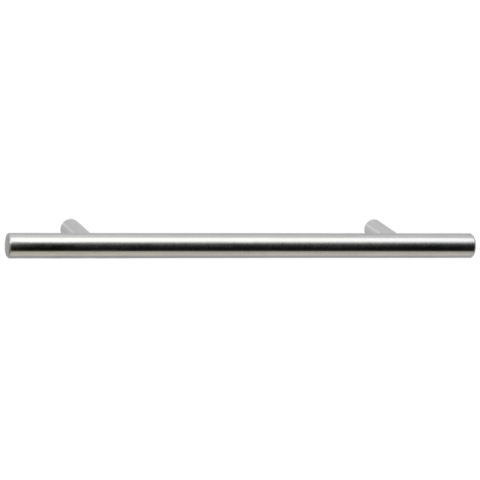 Poignée barre inox DIDHEYA - Ø12 mm - entraxe 544 mm - longueur 608 mm - inox massif brossé - I-200/12085