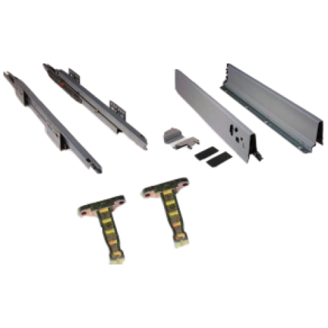 Kit complet coté tiroir Vantage EMUCA - 270 mm - 4195825