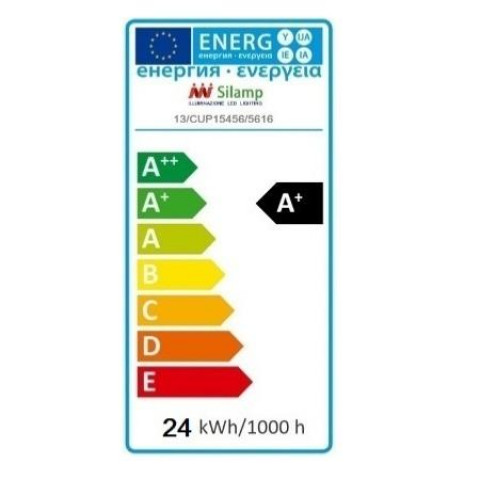 Plafonnier led 24w rond - couleur eclairage au choix