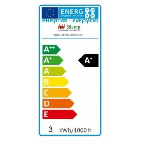 Applique murale led b36 3w ip44 blanc - couleur eclairage : blanc neutre 4000k - 5500k