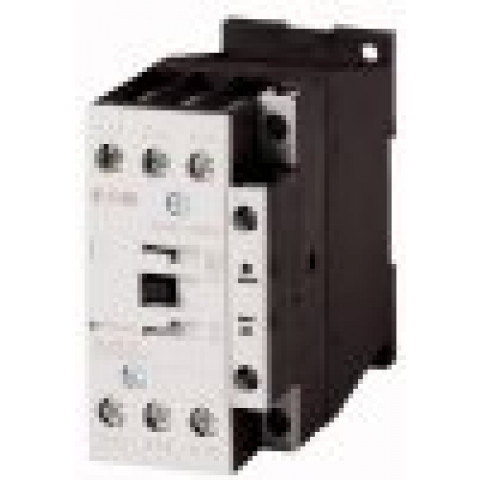 Contacteur tripolaire 18A AC3 1 contact à fermeture 24V 50 60HZ Eaton