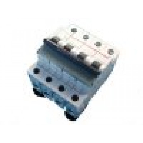 Disjoncteur Modulaire 4 Pôles 40A 6KA Courbe D