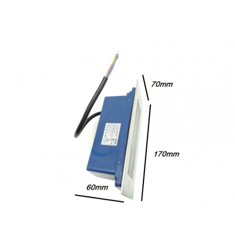 Encastré mural led e4 7w ip44 - couleur eclairage : blanc neutre 4000k - 5500k