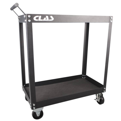 Servante d'atelier 3 plateaux 210kg l.766 x l.415 x h.840 mm - eg 0083 - clas equipements