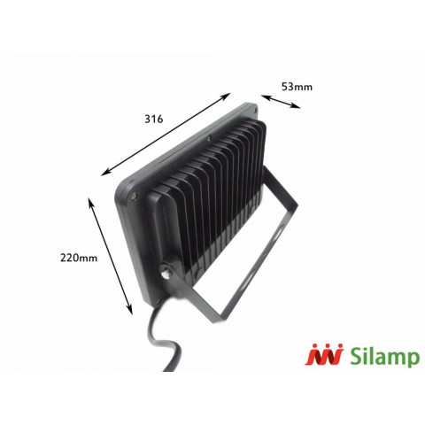Projecteur led phare 100w ultra slim ip65 - couleur eclairage au choix